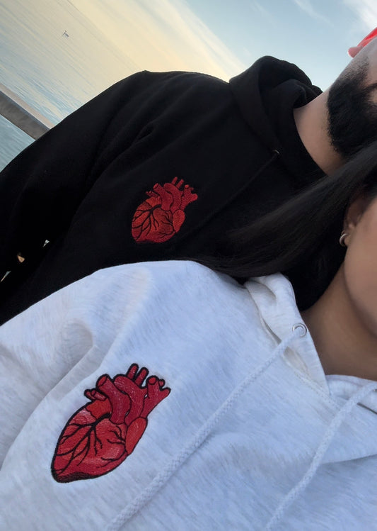 Anatomisches Herz Couple Pullover