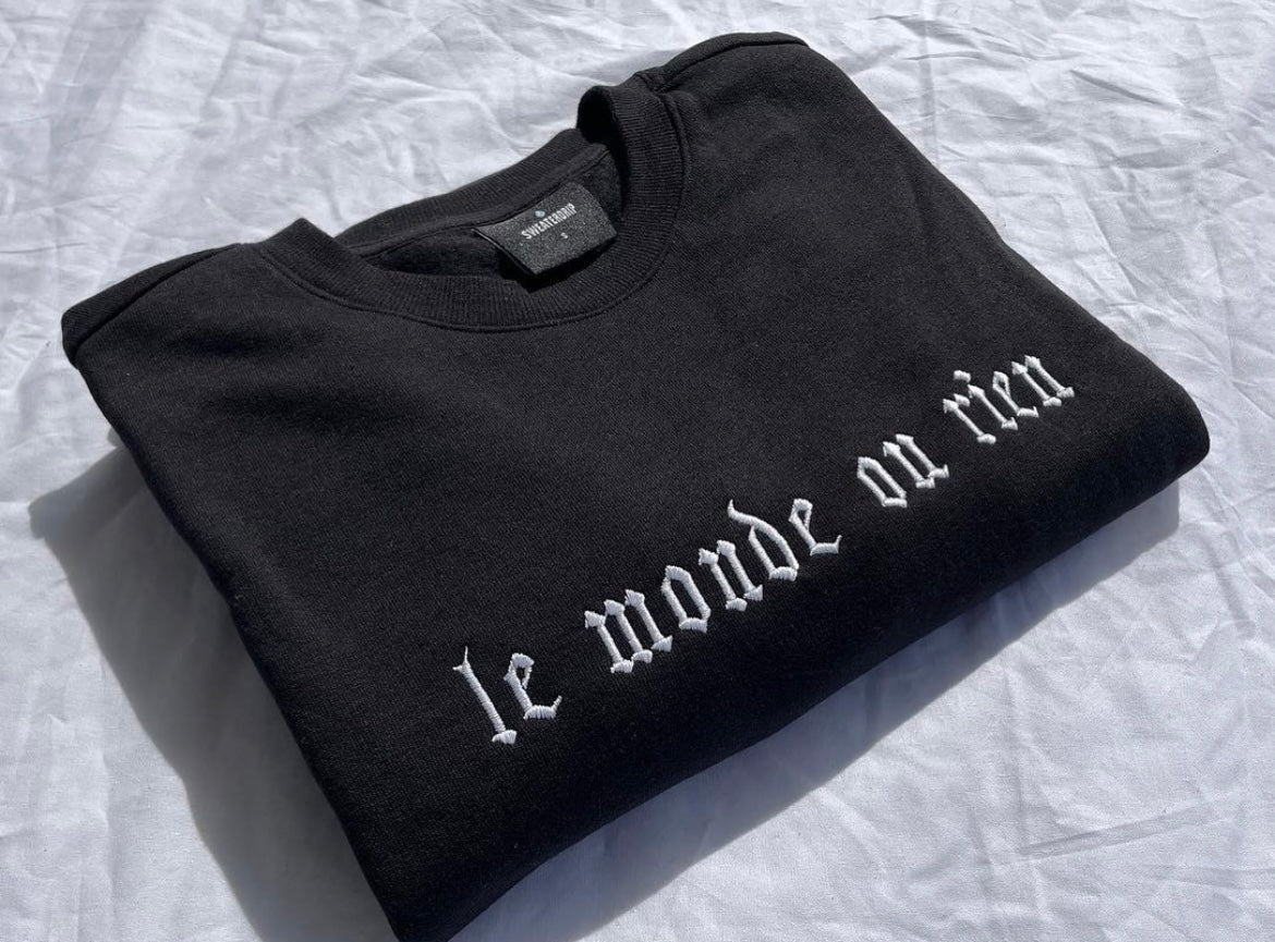 Personalisierte Namens Sweatshirt / Hoodie