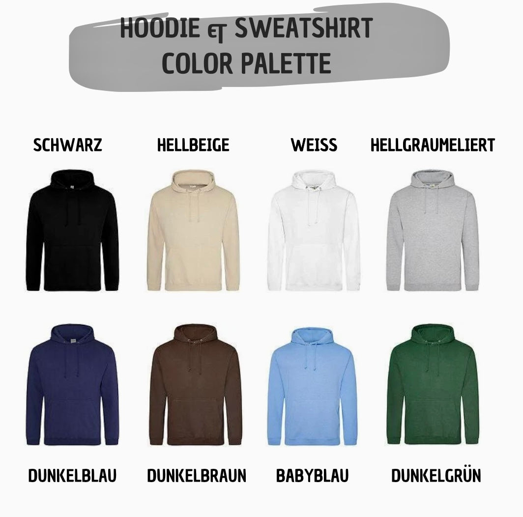 Personalisierte Namens Sweatshirt / Hoodie