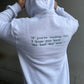 Your Saying - Personalized Back Sweatshirt / Hoodie
