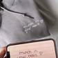 Personal handwriting on front sweatshirt / hoodie